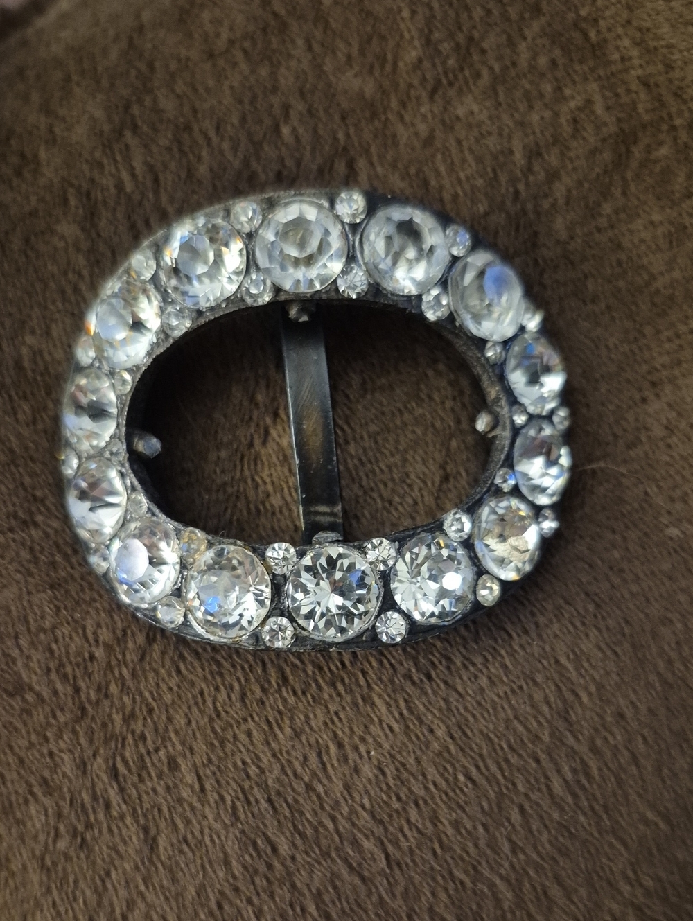 Antique Art Deco Scarf Clip Buckle